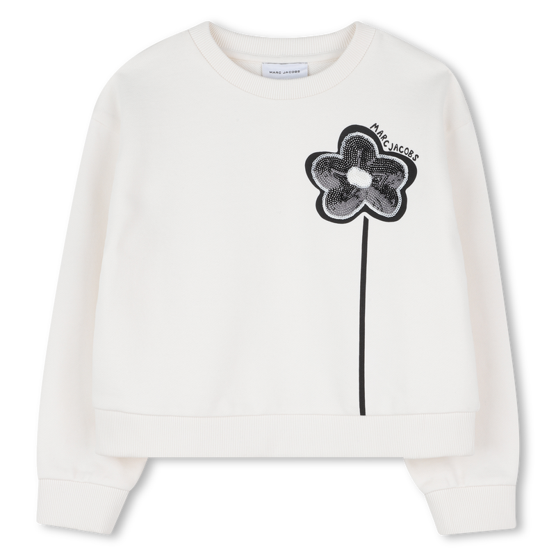 FLEECE-SWEATSHIRT MARC JACOBS 
                        GIRL