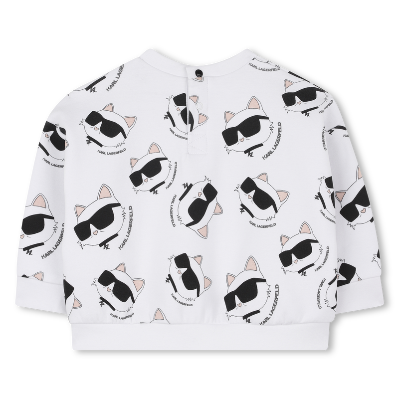 Set aus Sweatshirt und Hose KARL LAGERFELD KIDS 
                        GIRL
