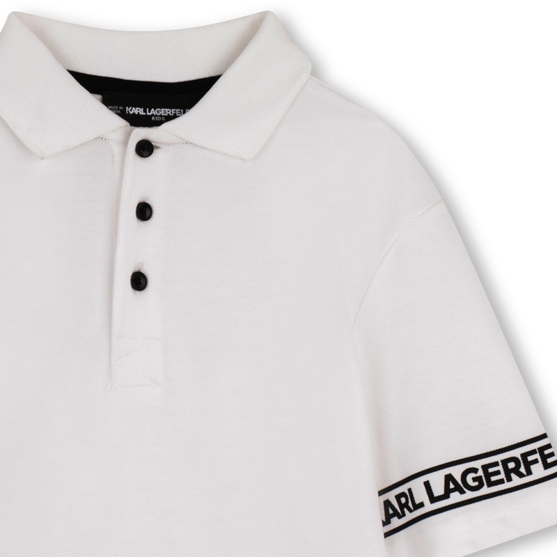 KURZ&Auml;RMELIGES POLOSHIRT KARL LAGERFELD KIDS 
                        BOY