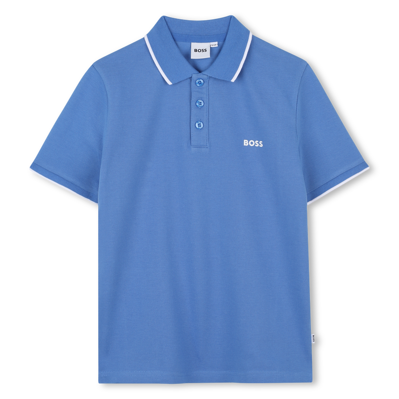 Poloshirt aus Pikee BOSS 
                        BOY