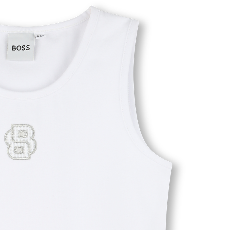 Besticktes Top BOSS 
                        GIRL