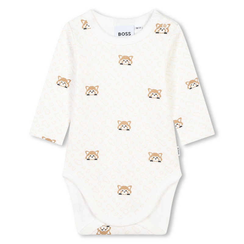 Set mit rotem Panda-Print BOSS 
                        UNISEX