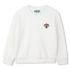 Fleece-Sweatshirt in Frottee-Optik KENZO KIDS 
                    BOY