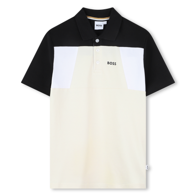 Poloshirt mit Farbblockmuster BOSS BOY