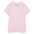 Bedrucktes T-Shirt KARL LAGERFELD KIDS 
                    GIRL
