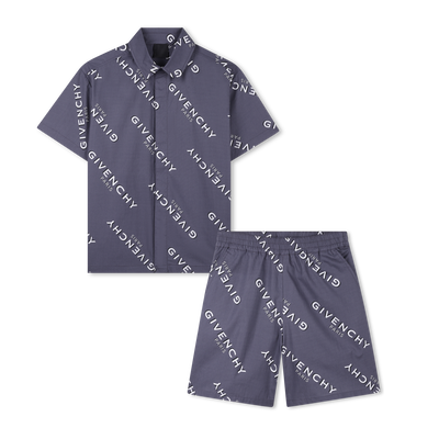 SET AUS HEMD UND SHORTS GIVENCHY BOY