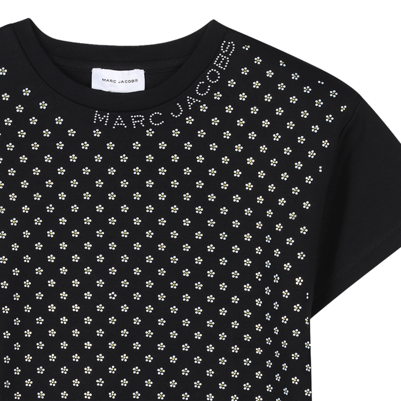 Kurzarm-Kleid mit Strass MARC JACOBS 
                        GIRL