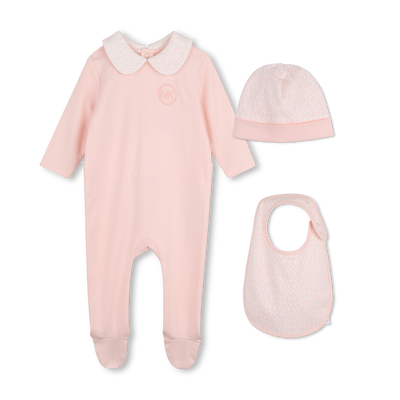 Pyjama-Set mit M&uuml;tze und L&auml;tzchen MICHAEL KORS GIRL