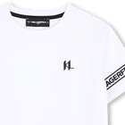 T-Shirt mit kurzen &Auml;rmeln KARL LAGERFELD KIDS 
                    BOY