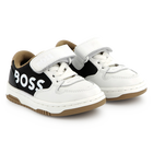 Ledersneaker mit Klettriemen BOSS 
                    BOY