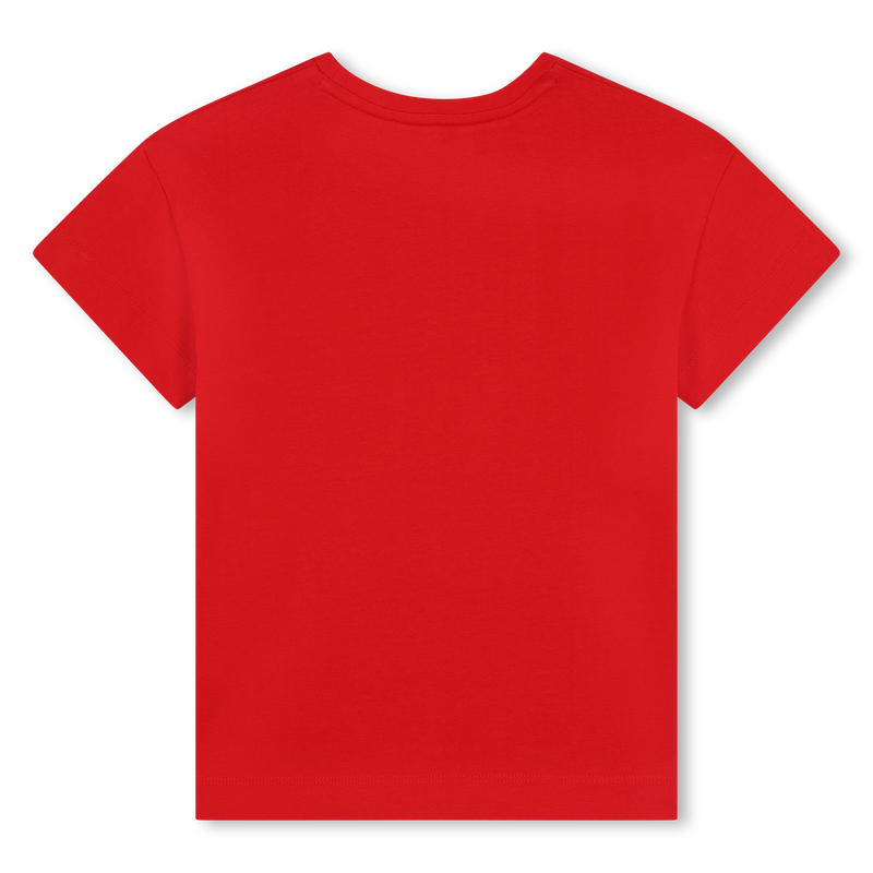 T-Shirt mit Nieten-Logo HUGO 
                        GIRL