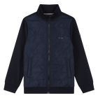 Cardigan aus 2 Materialien BOSS 
                    BOY