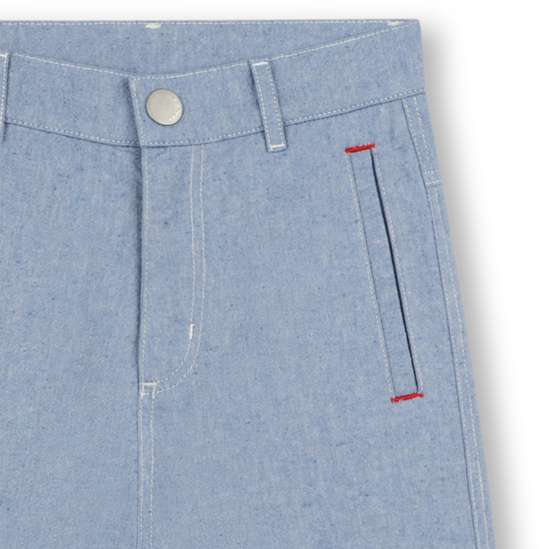 Baumwollhose mit Taschen KENZO KIDS 
                        BOY