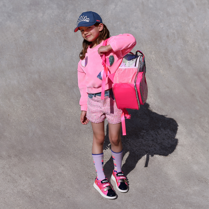 Velours-Sweatshirt BILLIEBLUSH 
                        GIRL