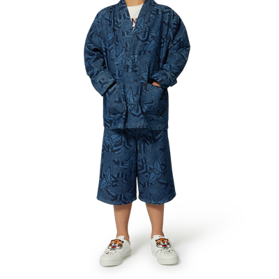 Bedruckte Jeansjacke KENZO KIDS UNISEX