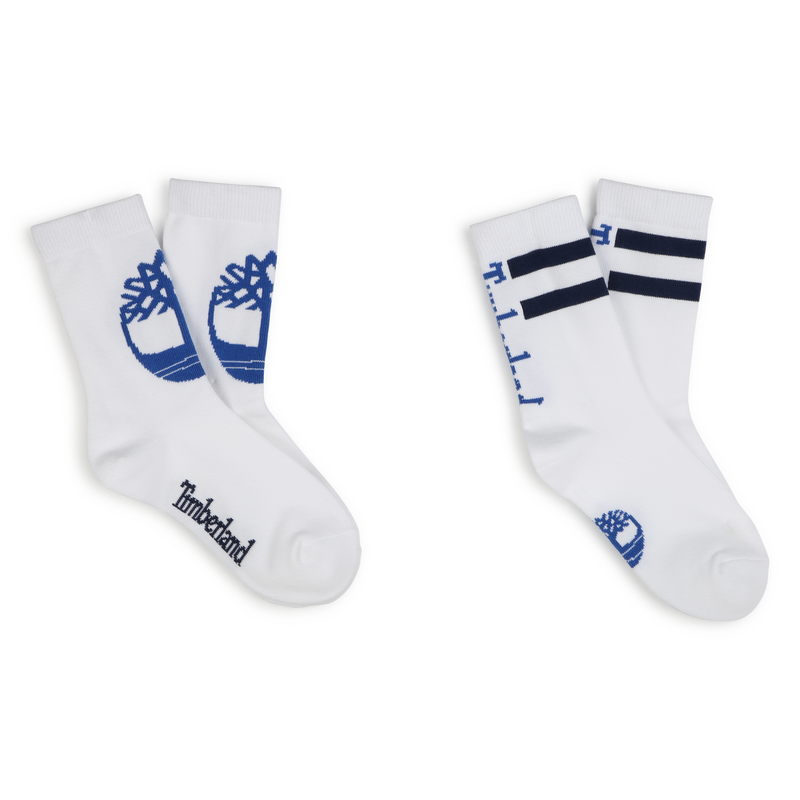Hohe, bedruckte Socken TIMBERLAND 
                        BOY