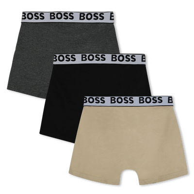 Set mit 3 Baumwoll-Boxershorts BOSS BOY