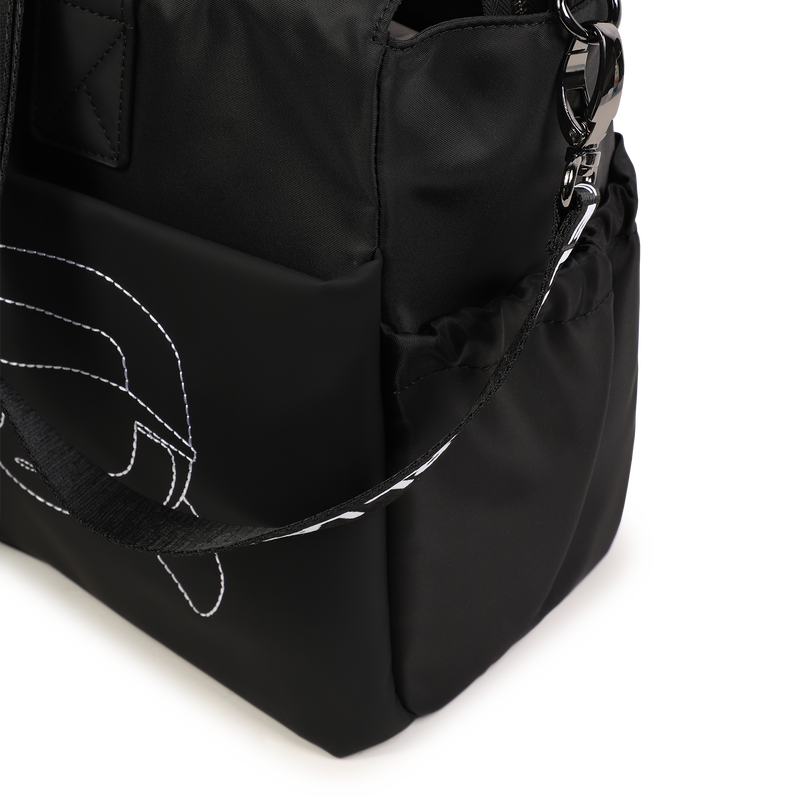 Bedruckte Wickeltasche KARL LAGERFELD KIDS 
                        UNISEX