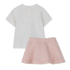 Set aus t-shirt und rock MICHAEL KORS 
                    GIRL