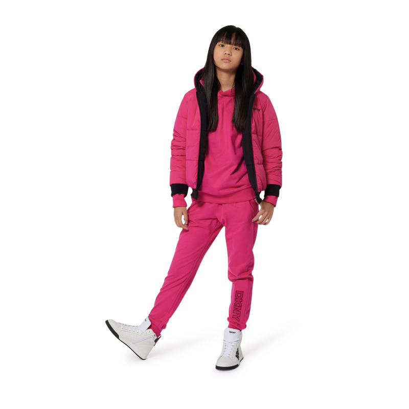 Kapuzenpullover aus Baumwolle DKNY 
                        UNISEX