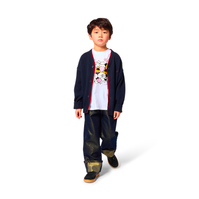 T-Shirt mit kurzen &Auml;rmeln KENZO KIDS UNISEX
