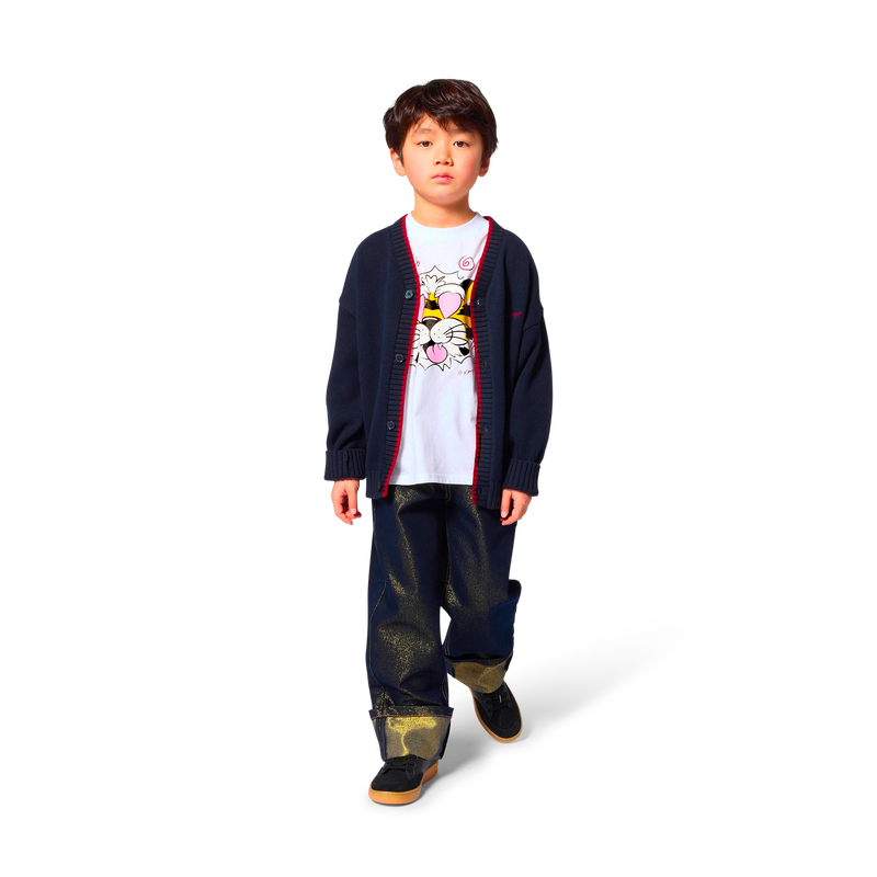 T-Shirt mit kurzen &Auml;rmeln KENZO KIDS 
                        UNISEX