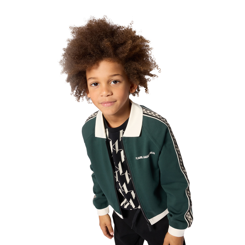 Joggingcardigan KARL LAGERFELD KIDS 
                        BOY