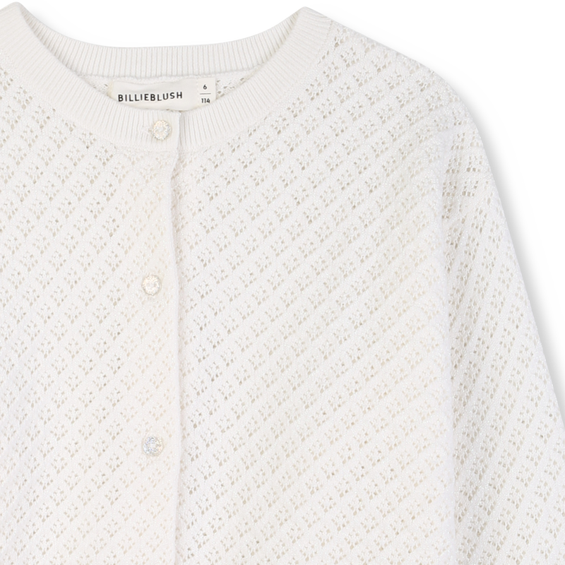 DURCHBROCHENE STRICKJACKE BILLIEBLUSH 
                        GIRL