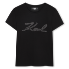 Kurz&auml;rmeliges T-Shirt KARL LAGERFELD KIDS 
                    GIRL