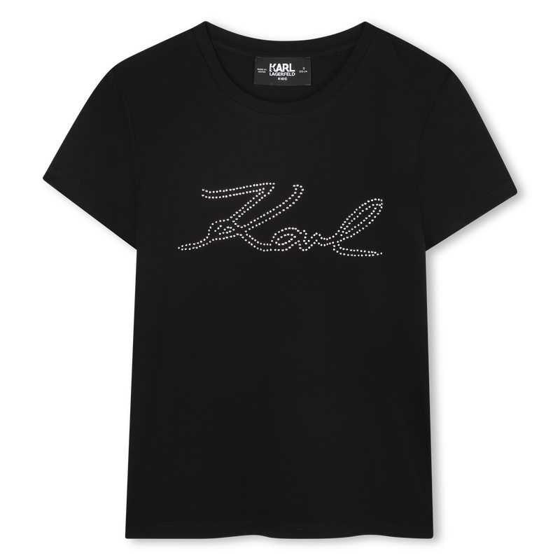 Kurz&auml;rmeliges T-Shirt KARL LAGERFELD KIDS 
                        GIRL
