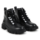 Leder-Stiefeletten mit Zipper DKNY 
                    GIRL