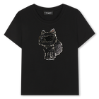 Kurz&auml;rmeliges T-Shirt KARL LAGERFELD KIDS 
                    GIRL