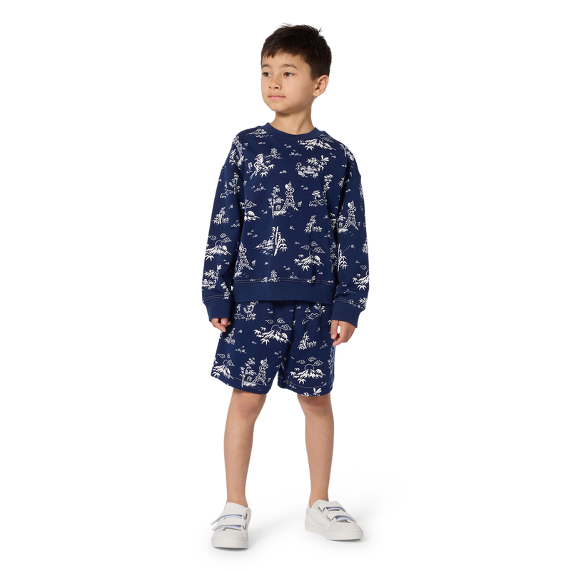 Bermudashorts aus fleece KENZO KIDS 
                        BOY