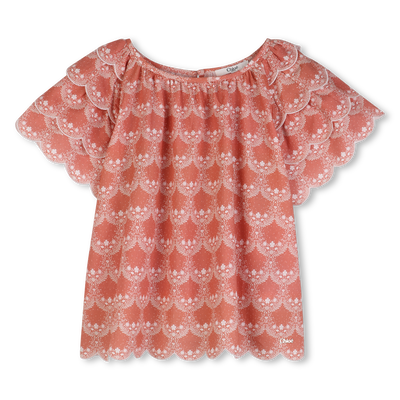 BLUSE MIT BALLON&Auml;RMELN CHLOE GIRL