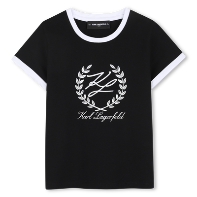 KURZ&Auml;RMELIGES T-SHIRT KARL LAGERFELD KIDS GIRL