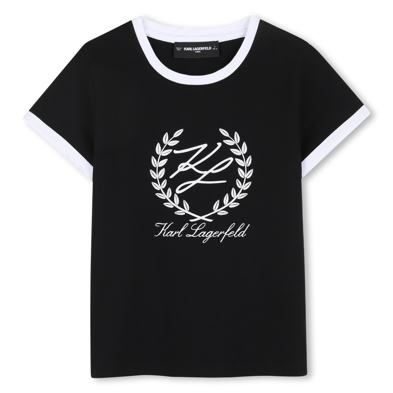 KURZ&Auml;RMELIGES T-SHIRT KARL LAGERFELD KIDS 
                        GIRL
