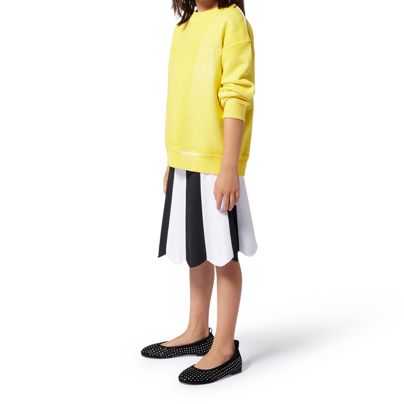 Festlicher, gestreifter Rock MARC JACOBS 
                        GIRL