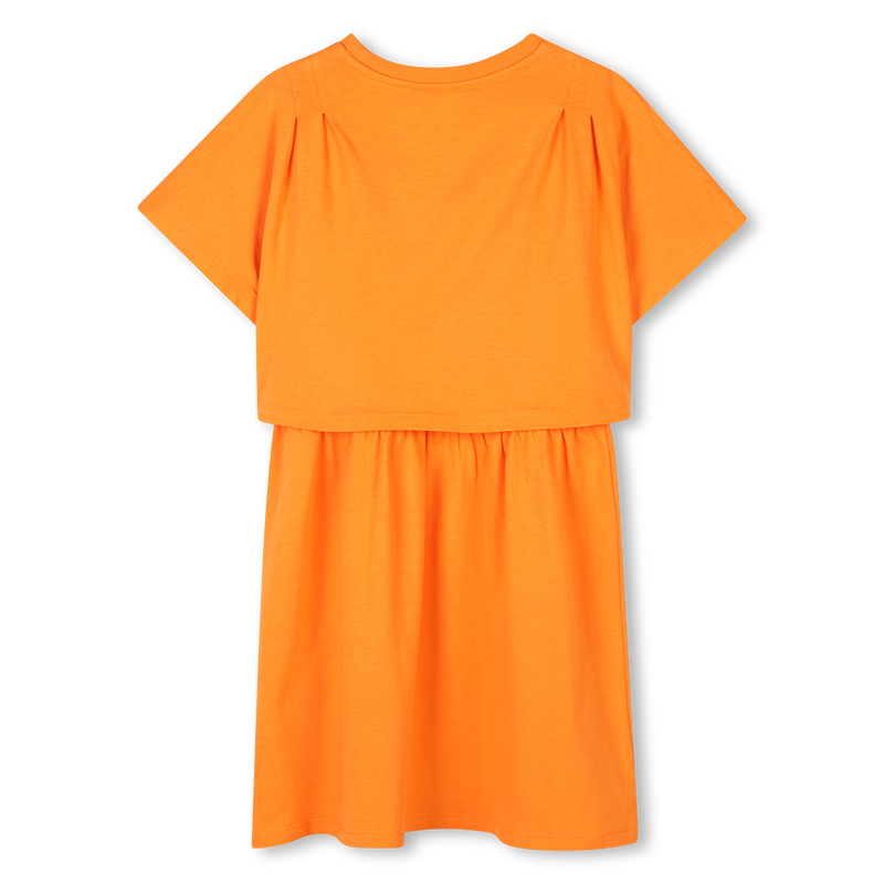2-in-1-Kleid mit Motiv KENZO KIDS 
                        GIRL