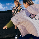 Langes Kleid mit Puff&auml;rmeln KENZO KIDS 
                    GIRL