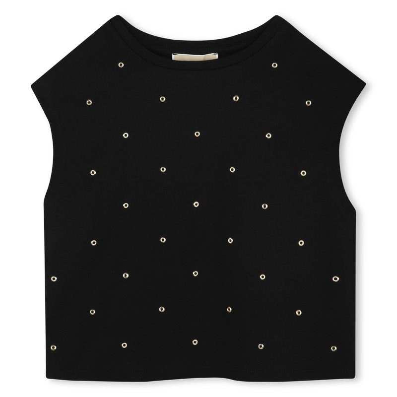 Festliches Baumwoll-T-Shirt MICHAEL KORS 
                        GIRL