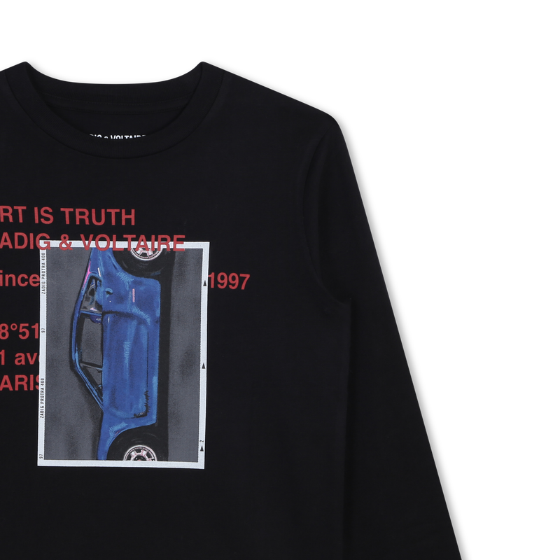 Langarm-T-Shirt ZADIG & VOLTAIRE 
                        BOY