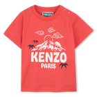 Kurz&auml;rmeliges t-shirt KENZO KIDS 
                    BOY