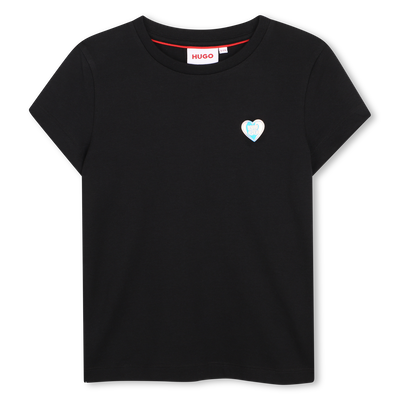 T-Shirt mit kurzen &Auml;rmeln HUGO M&Auml;DCHEN