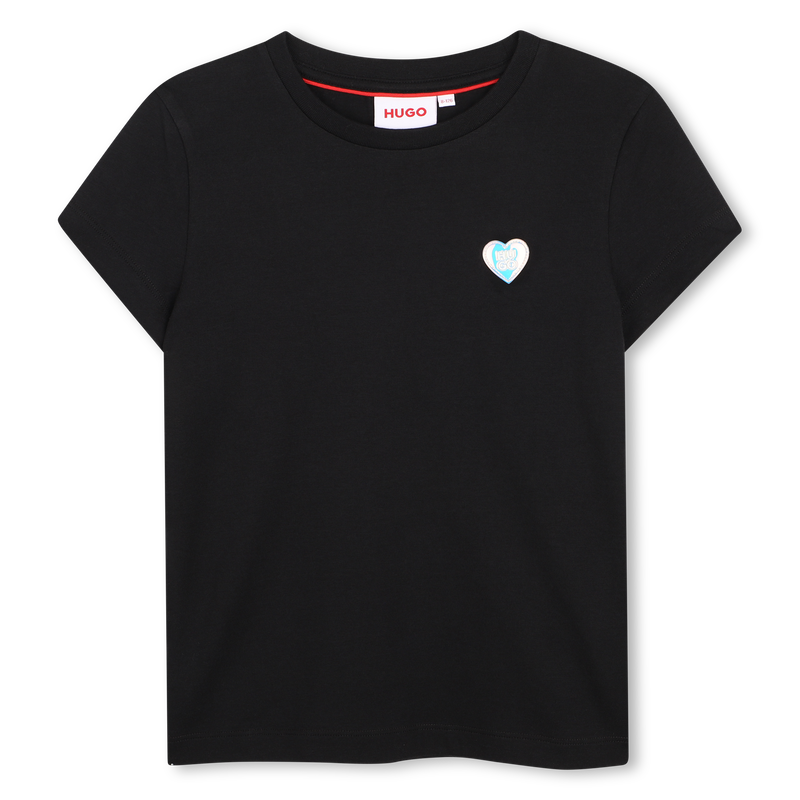 T-Shirt mit kurzen &Auml;rmeln HUGO 
                        GIRL