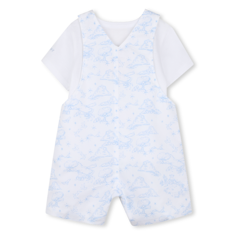 SET AUS T-SHIRT UND OVERALL GIVENCHY 
                        UNISEX