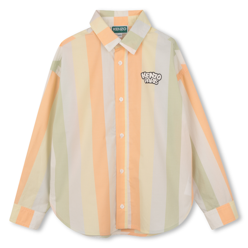 Gestreiftes langarmhemd KENZO KIDS 
                        BOY