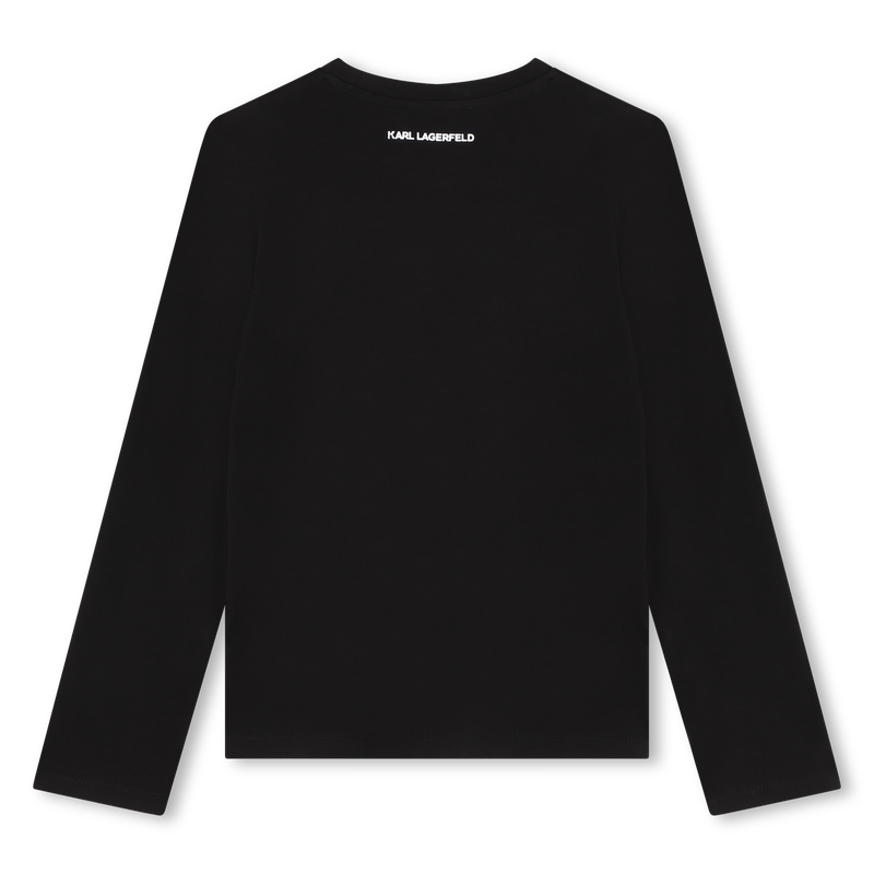 Langarmshirt mit Motiv KARL LAGERFELD KIDS 
                        GIRL
