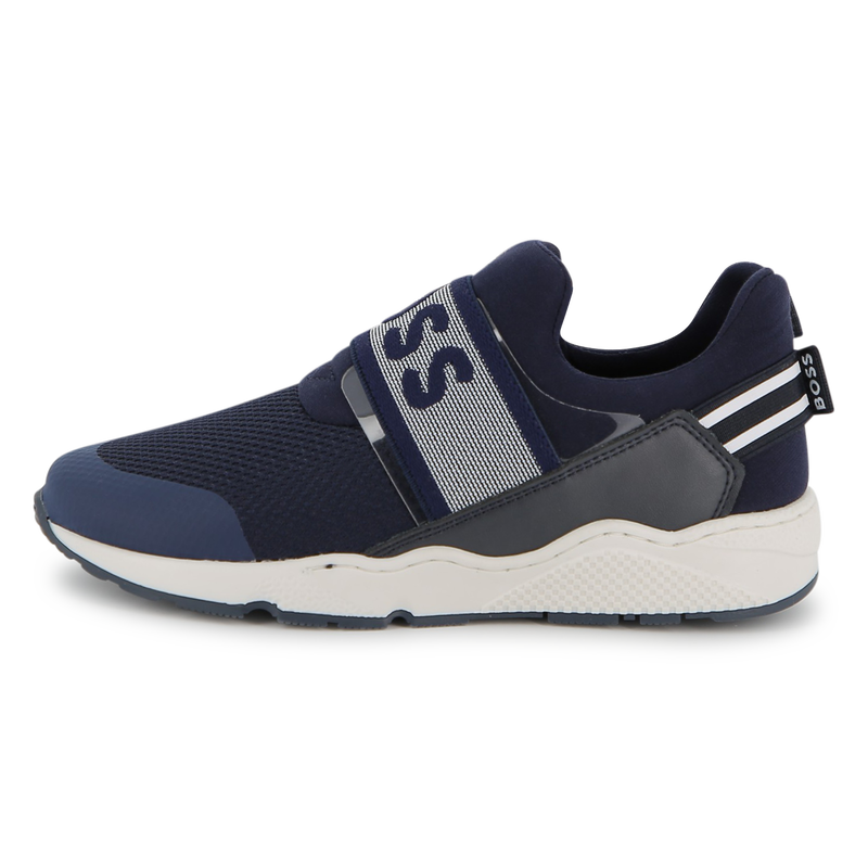 SNEAKERS AUS RINDSLEDER BOSS 
                        BOY