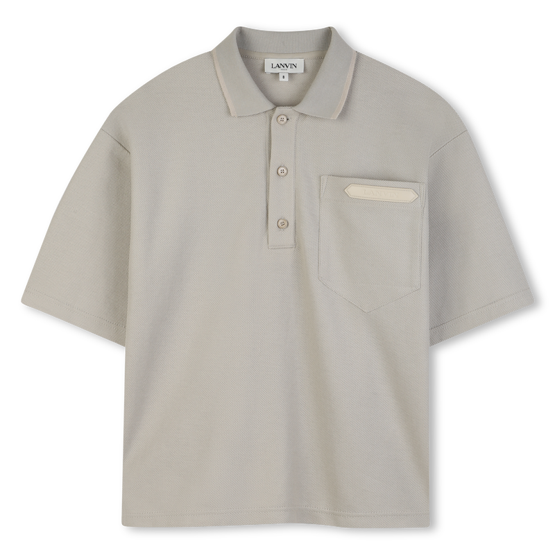 POLOSHIRT MIT STICKEREI LANVIN 
                        BOY