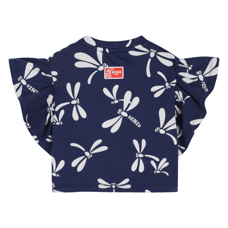 KURZ&Auml;RMELIGES T-SHIRT KENZO KIDS 
                        GIRL